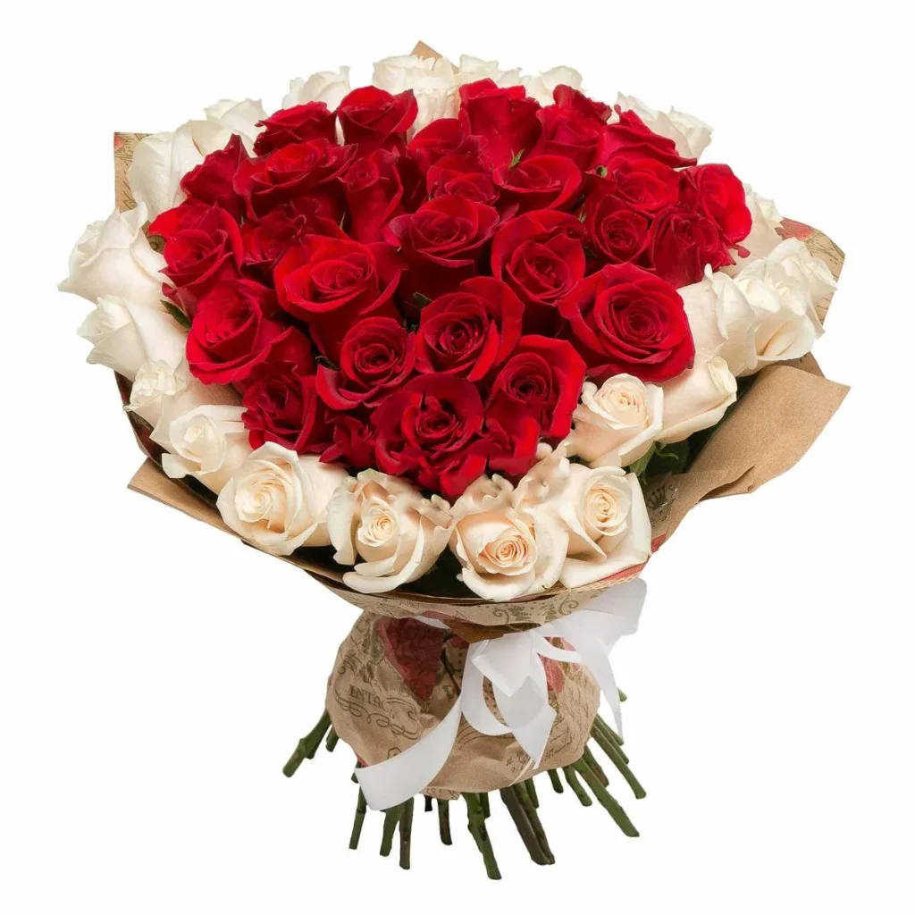 Букет из роз «Вместо тысячи слов»