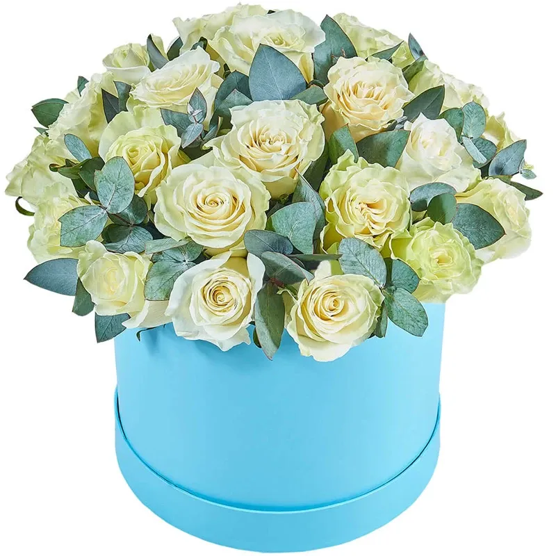 Цветы в коробке Счастливый день